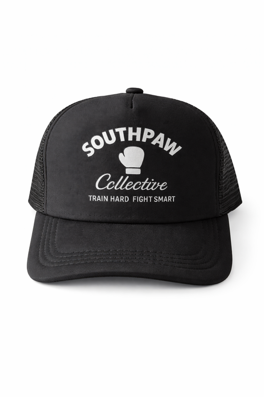 Southpaw trucker cap